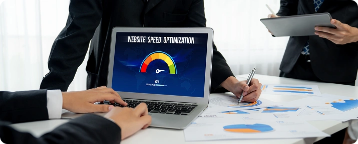 computer-software-evaluating-website-loading-speed-brisk